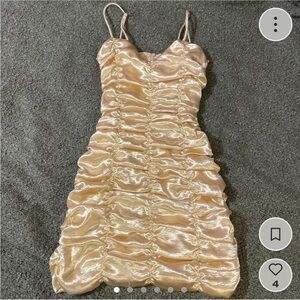 Lucy in the sky cream dress